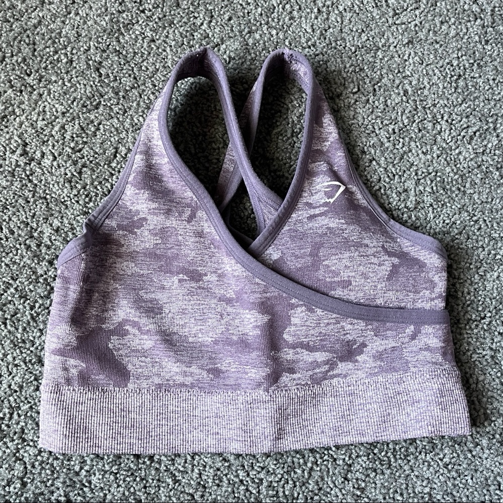 Gymshark Camo Bra